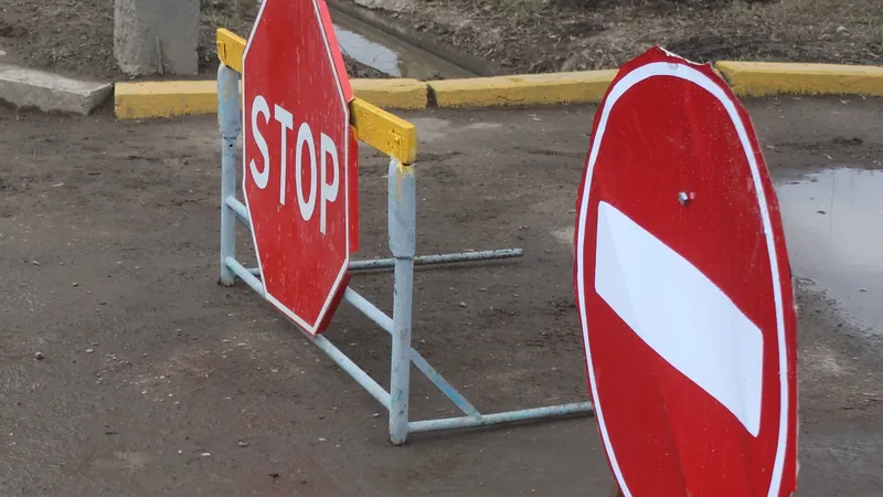 В центре Бишкека закрыли на ремонт участок улицы Фрунзе