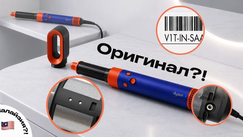 Стайлер за 15000 сом в Бишкеке: как отличить оригинал Dyson и стоит ли брать дешевые аналоги