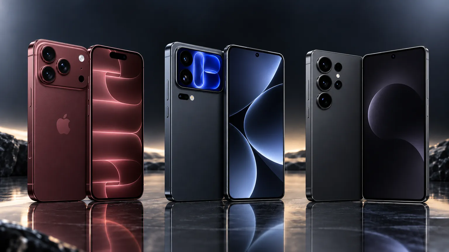 Топ флагманов 2026 года: что выбрать — Xiaomi 18 Pro, iPhone 18 Pro или Galaxy S26?
