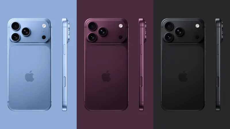 Инсайдеры раскрыли три цвета iPhone 18 Pro и 18 Pro Max