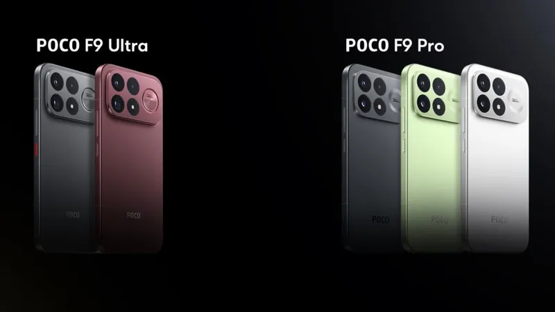 Презентовали Poco X8, F9 и F9 Ultra: что нового и сколько стоят