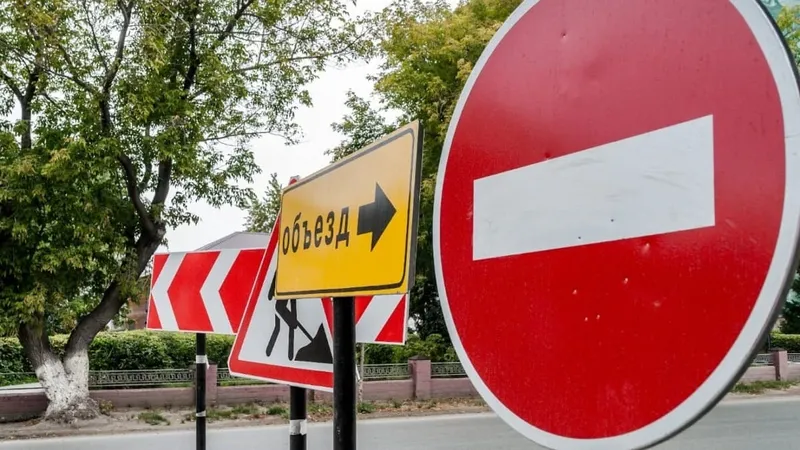 В Бишкеке перекроют проспект Жибек Жолу. Мэрия показала схему движения в объезд